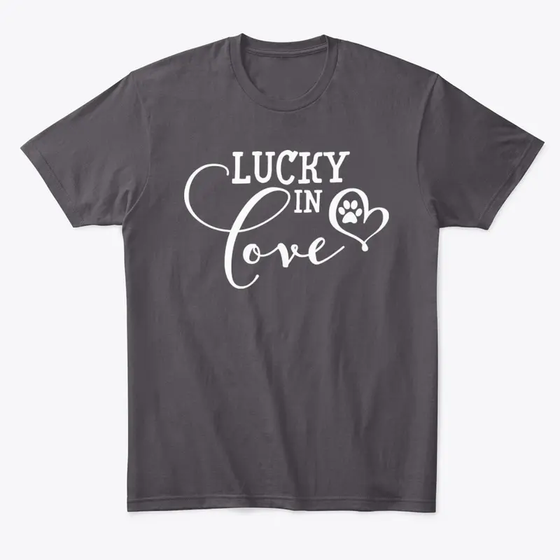 Lucky in Love Paw Heart