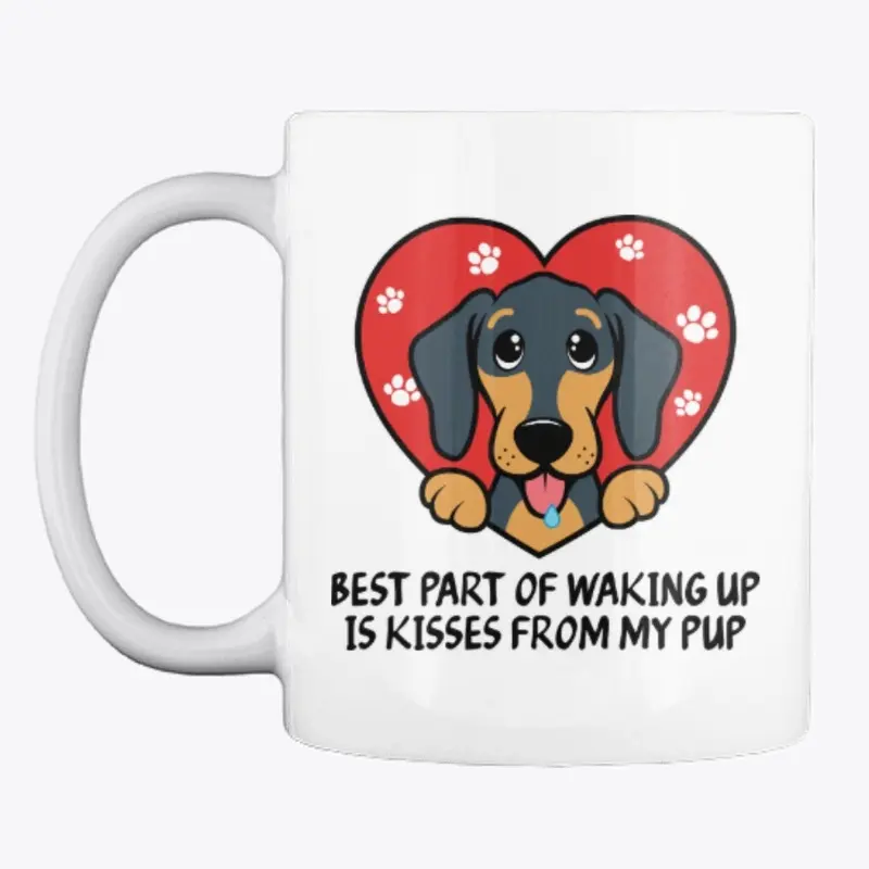 Best Part Of Waking Up Mug - Dachshund